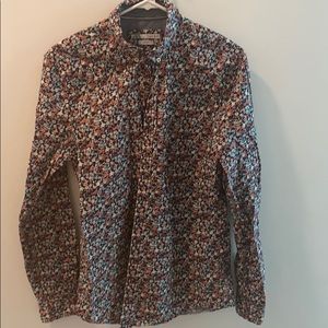 Men’s floral button up